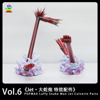 Jacksdo Studio - Snakeman Fist, Katakuri Fist & Ace Fire Fist (POPMAX Parts) | 蛇人拳头,卡二拳头 & 艾斯火拳 (POPMAX Parts)