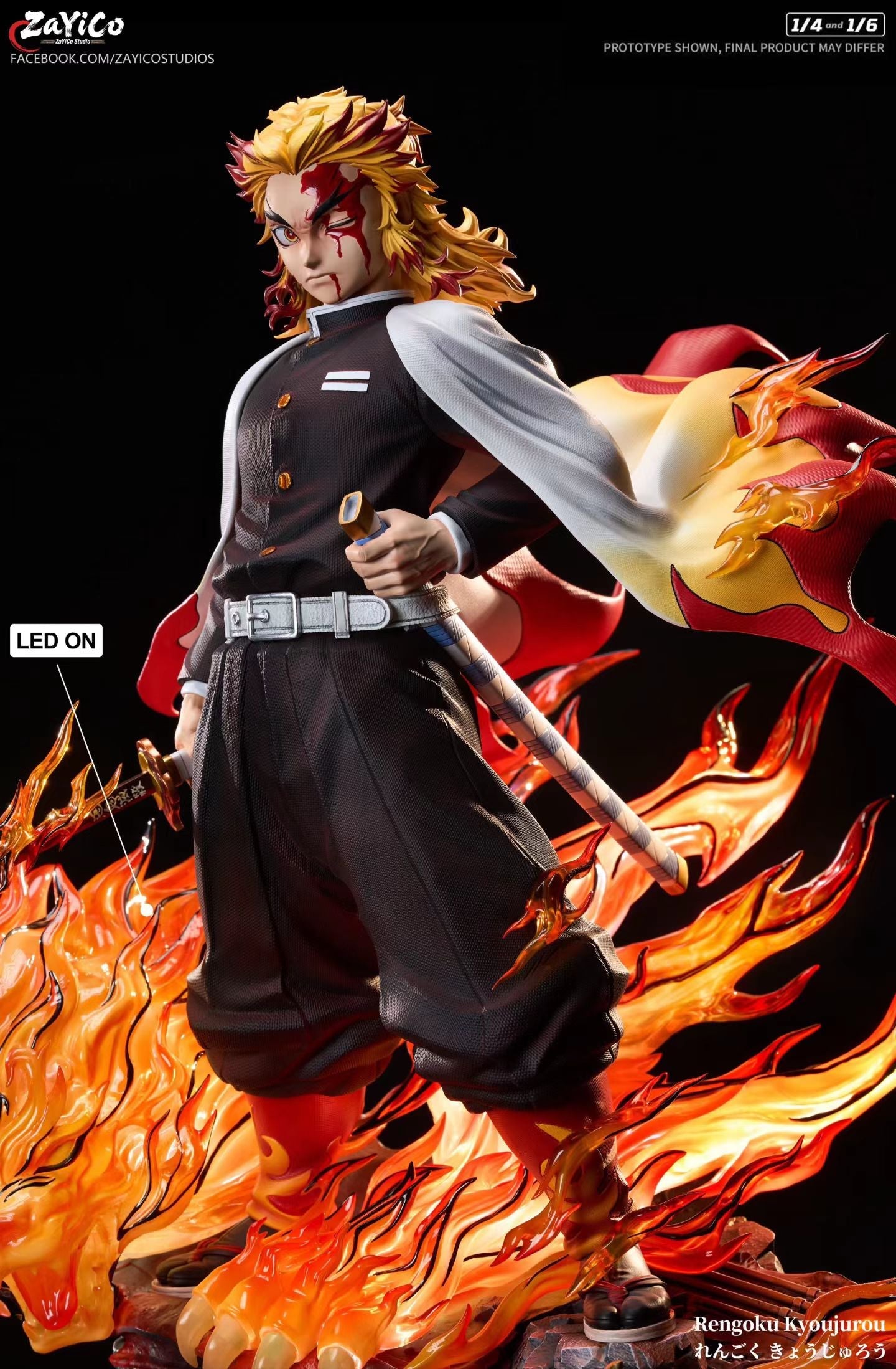 Zayico Studio - Rengoku Kyoujurou | 炎柱 炼狱杏寿郎