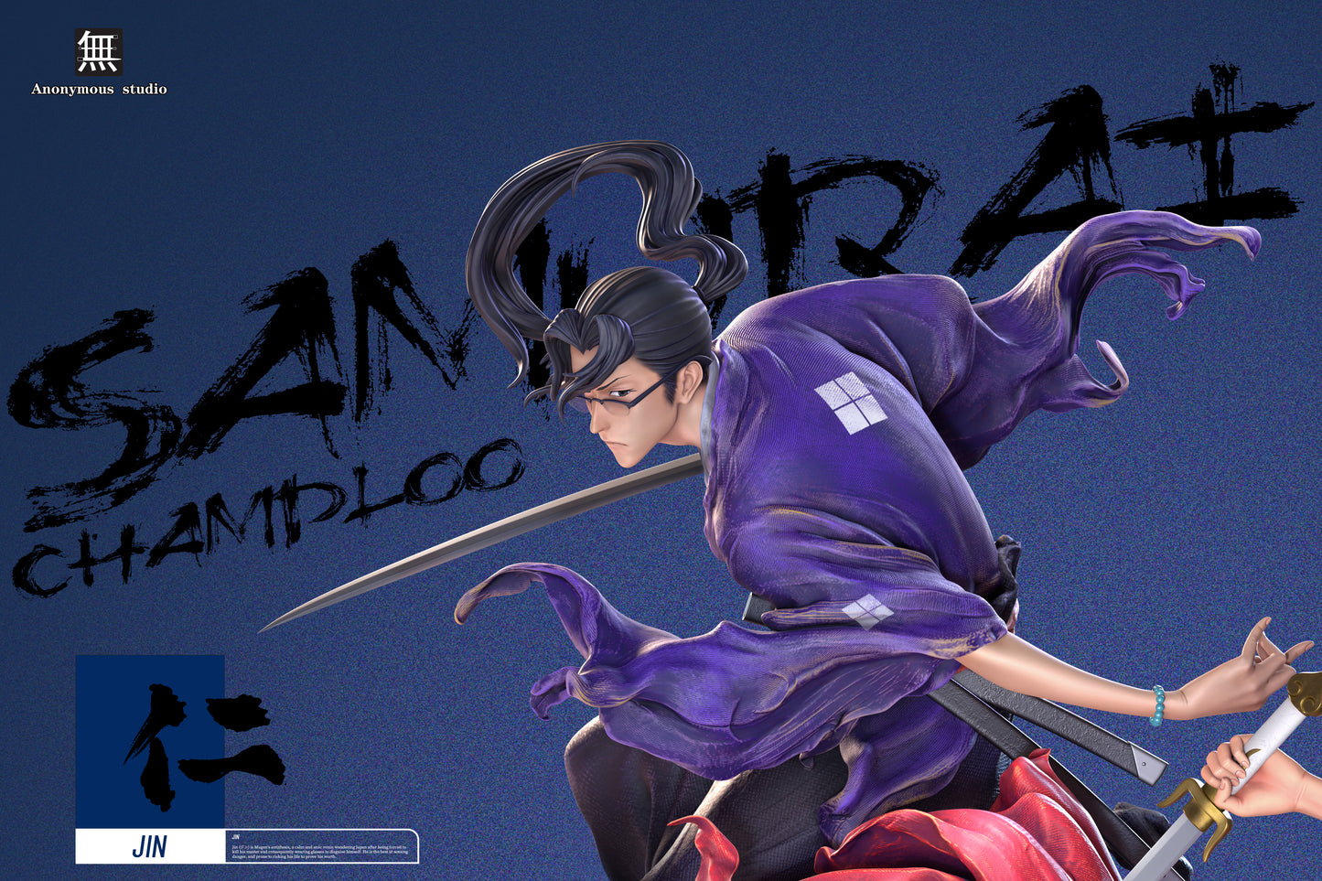 【Pre-sale】1/4 Scale Mugen and Jin-Anonymous Studio