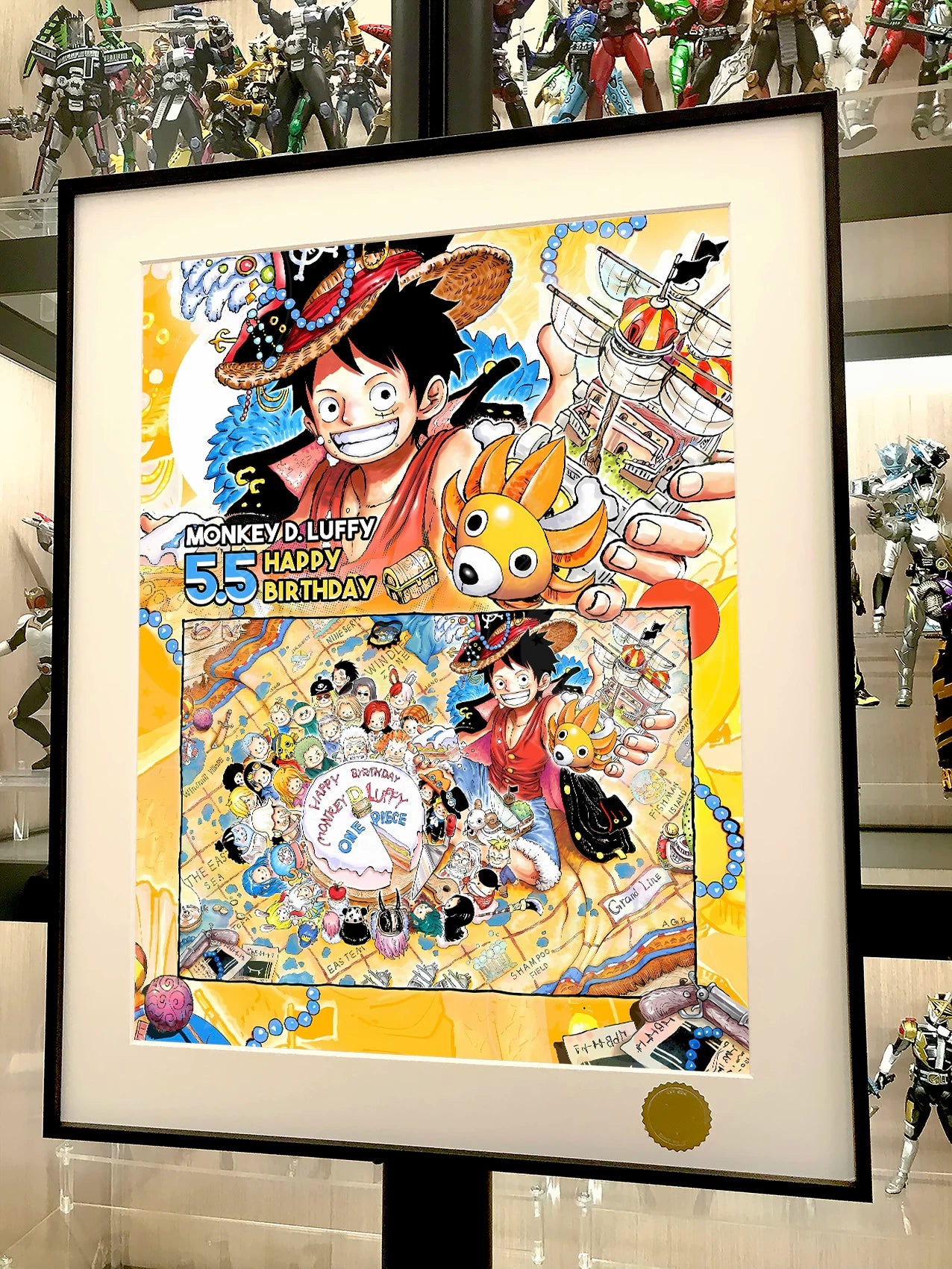 【Pre-sale】Decorative Painting of Happy Birthday Luffy-XingKong Studio