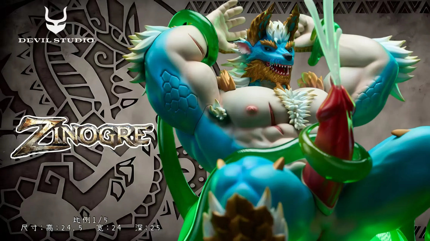 Devil Studio - Zinogre Monster Hunter  1/5 Scale Statue(GK)