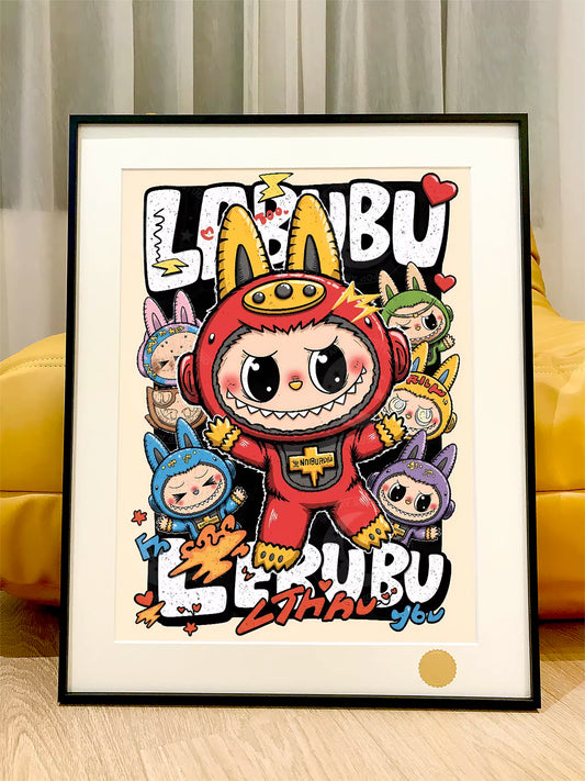 【Pre-sale】Decorative Painting of Labubu-XingKong Studio