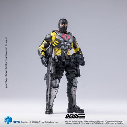 Hiya Toys - Exquisite Mini Series 1/18 Scale 4 Inch G.I.Joe Python Trooper Action Figure EMG0516 (Licensed)