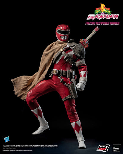 Threezero - Mighty Morphin Power Rangers: The Return FigZero 1/6 Red Power Ranger 3Z10200W0 (Licensed)