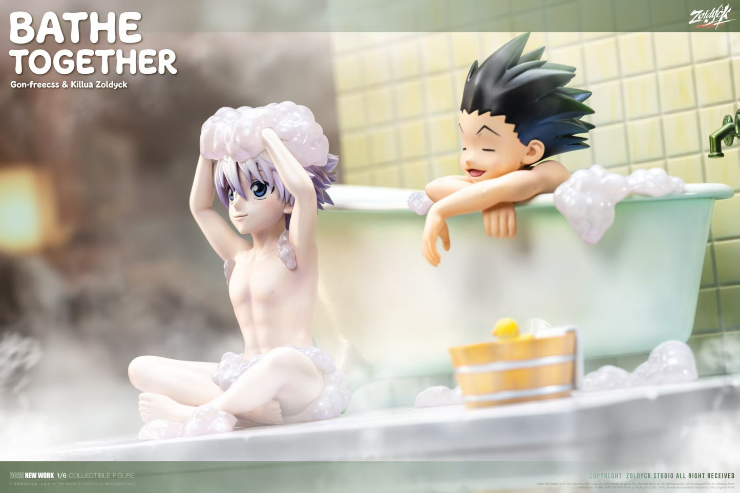 Zoldyck Studio - Bathroom Series Gon Freecss X Killua Zoldyck Hunter x Hunter