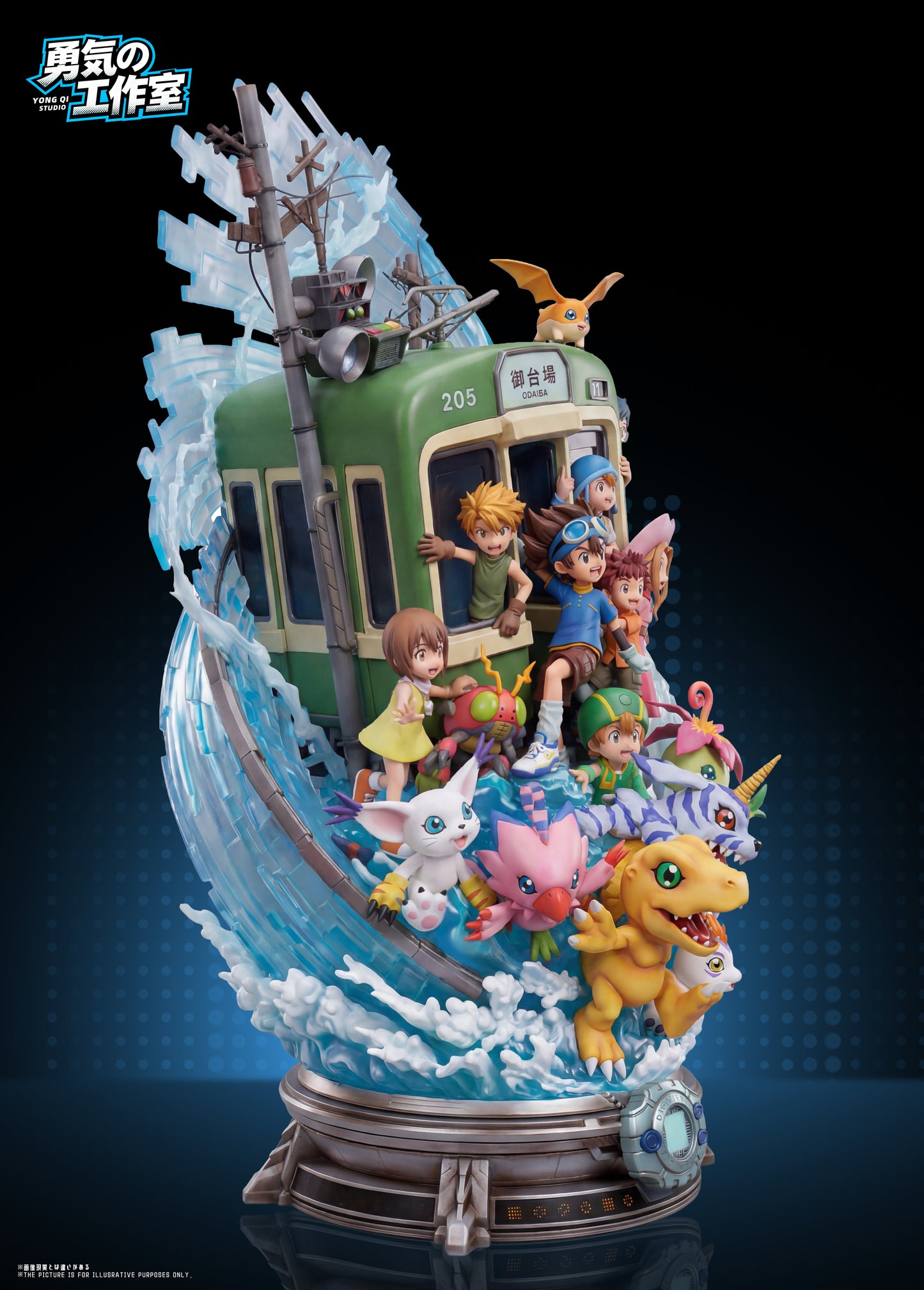 【Pre-sale】Digital Train-Digimon Adventure-YongQi Studio