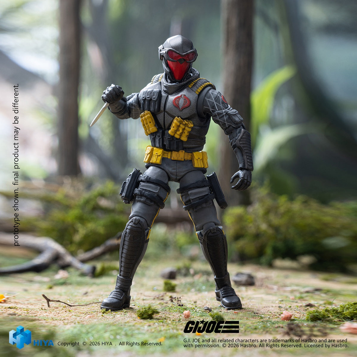 Hiya Toys - EXQUISITE MINI Series G.I. Joe Cobra Viper (Python Patrol Ver.) 1/18 Scale Action Figure EMG0459 (Licensed)
