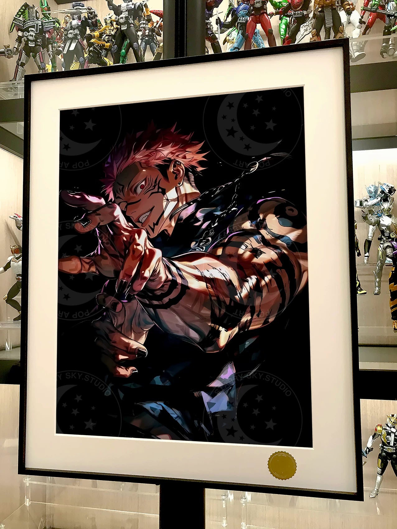 【Pre-sale】Decorative Painting of Ryomen Sukuna-Jujutsu Kaisen-XingKong Studio