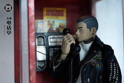 MMMTOYS-1/6 Telephone booth-No. M2608