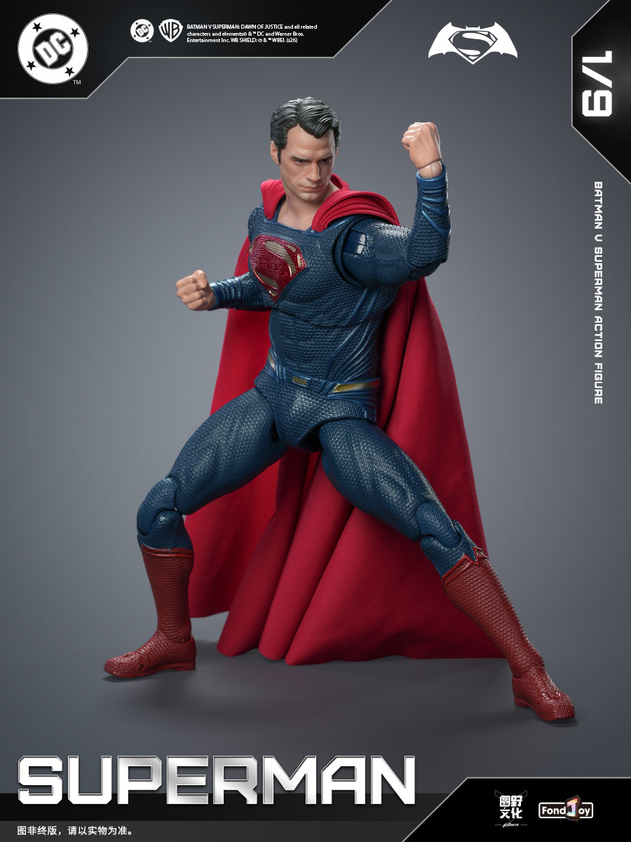 Fondjoy - DC1023 DC Doll Series Superman 2.0 Ver. 1/9 Scale Action Figure (Licensed)