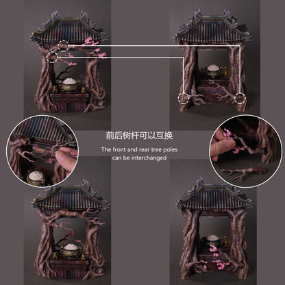 Jacksdo Studio - Earth Temple Model Scene Accessories (JK.Scene-106) | 土地庙模型场景配件 (JK.Scene-106)