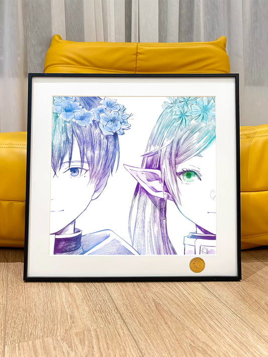 【Pre-sale】Decorative Painting of Frieren and Himmel-XingKong Studio