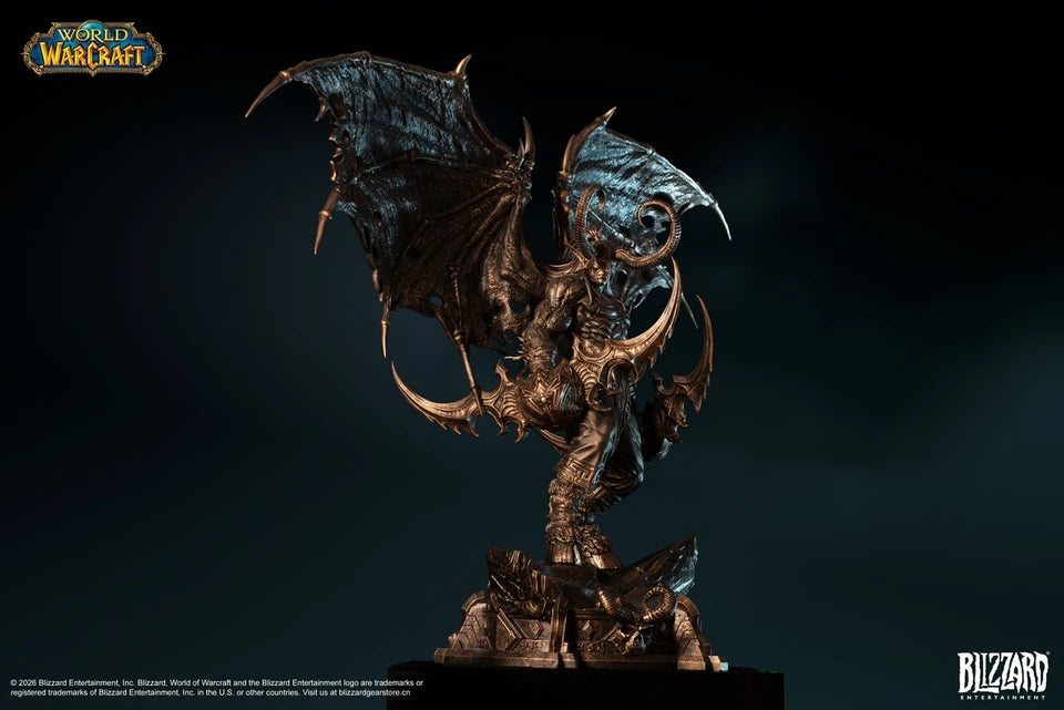 【Pre-sale】1/10 Scale Illidan Stormrage Bronze-Colored Licensed-Blizzard Studio