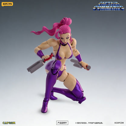 52toys - Lightning Dance Captain Commando - Carol X Captain Commando 1/12 Scale Action Figure (Licensed)