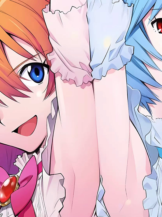 【Pre-sale】Decorative Painting of Asuka Langley Soryu and Ayanami Rei-XingKong Studio