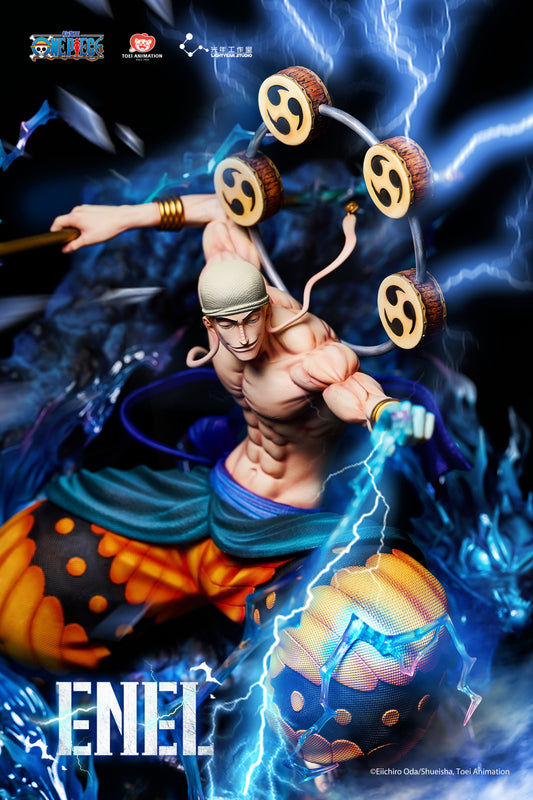 Light Year Studio - One Piece Enel Statue (Licensed)