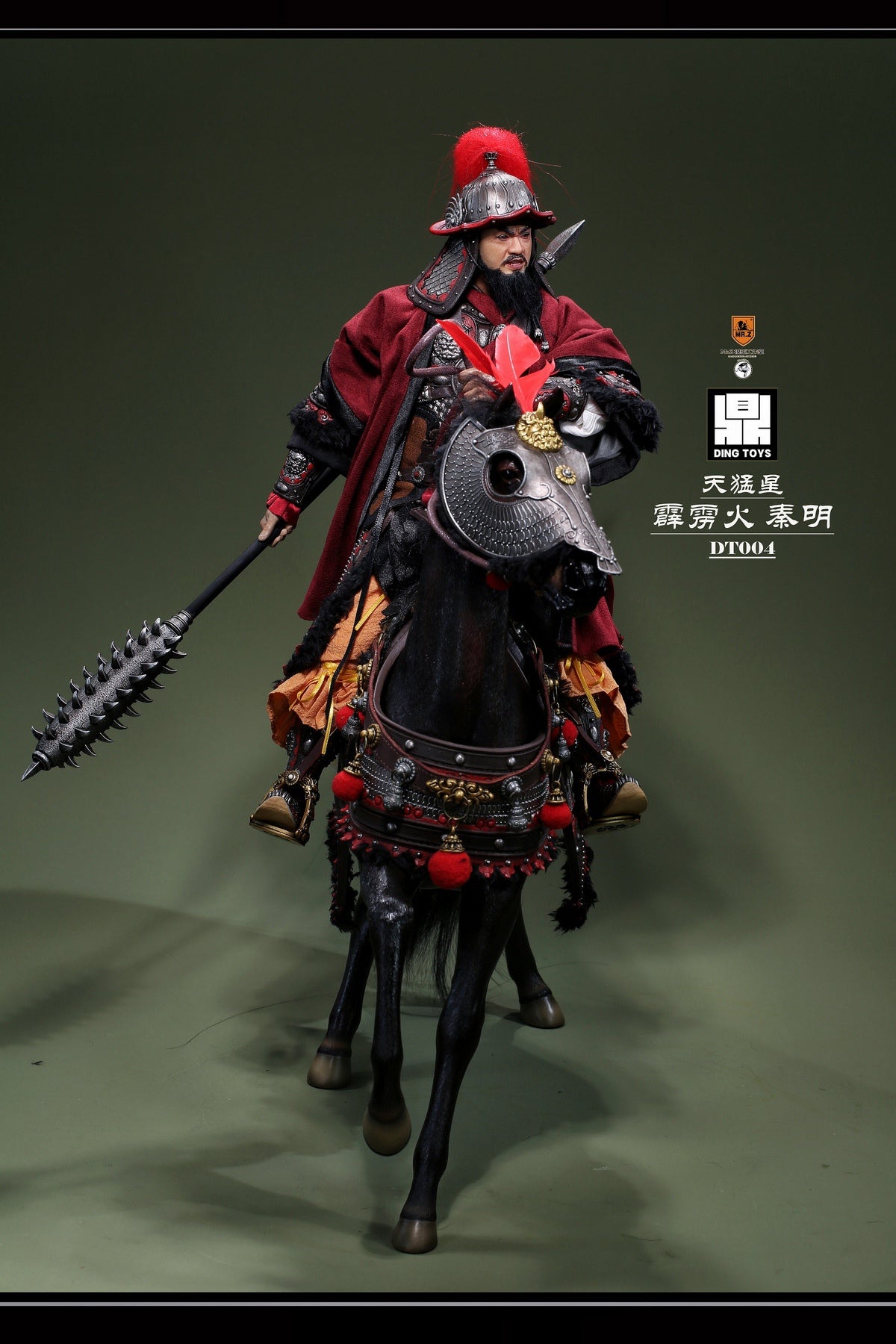Mr.Z X DING TOYS - 1/6 DT004 The Fierce Thunderbolt Qin Ming Figure (Licensed)