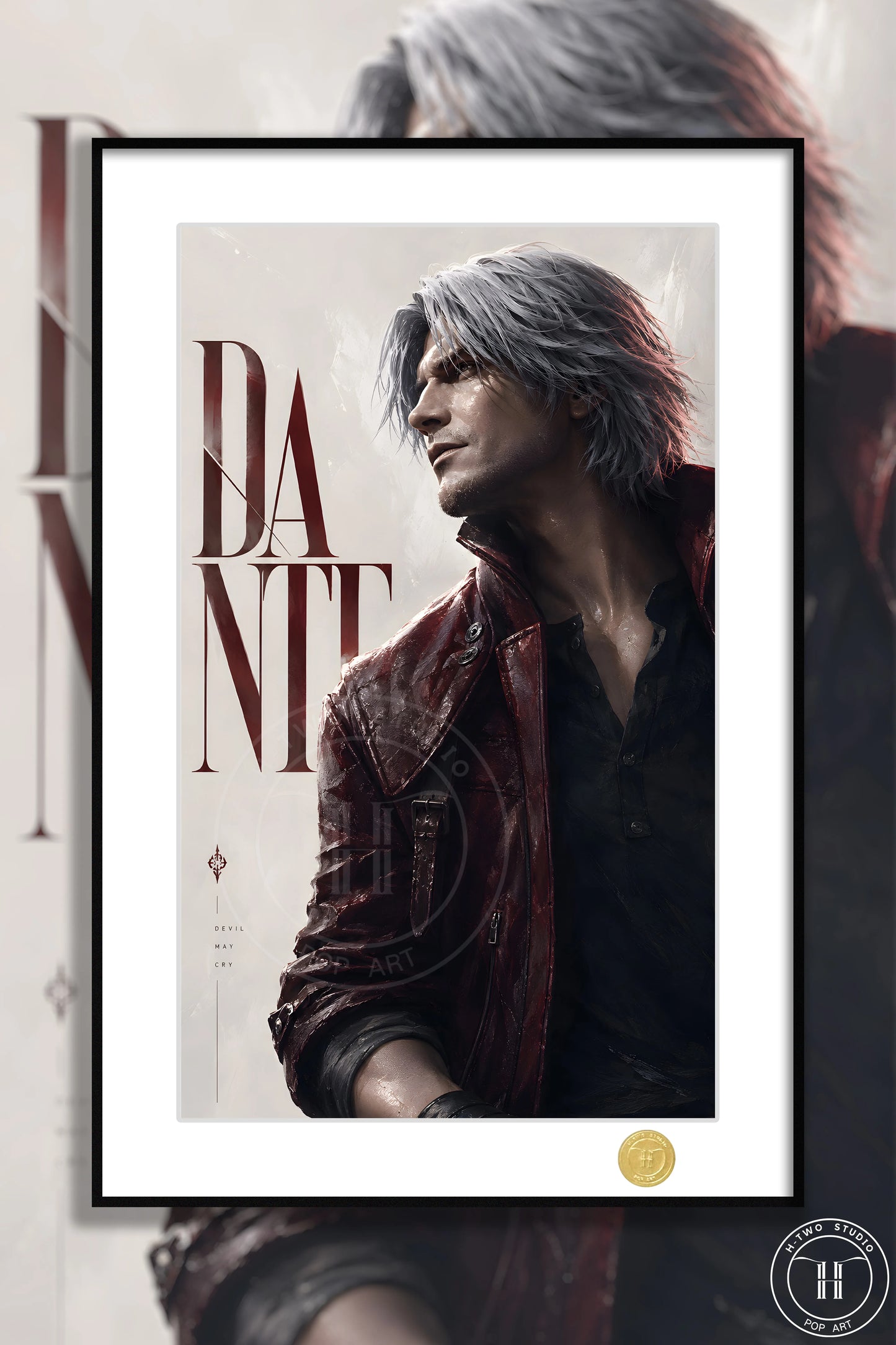 【Pre-sale】Decorative Painting of Dante-Devil May Cry-H2 Studio