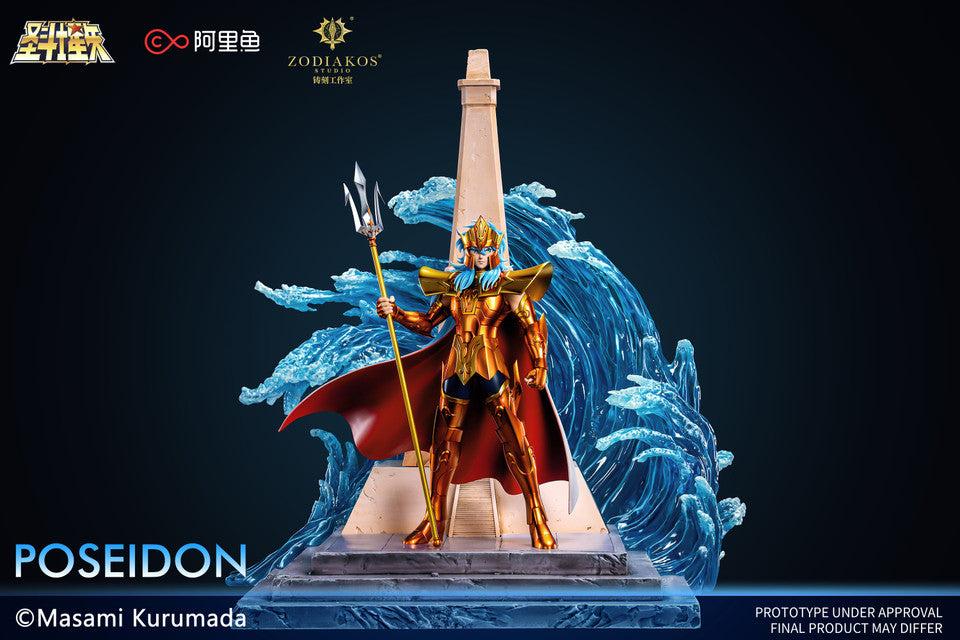 【Pre-sale】1/6 Scale Poseidon with LED Licensed-Saint Seiya-Zodiakos Studio
