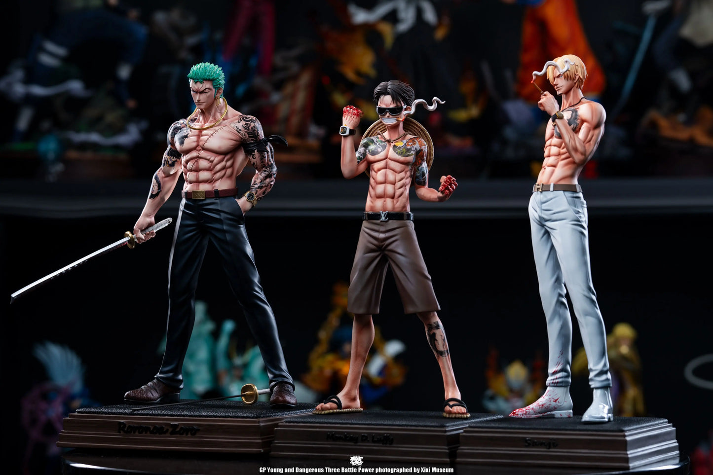 【Pre-sale】1/6 and 1/4 Scale Luffy, Sanji and Zoro-One Piece-GP Studio