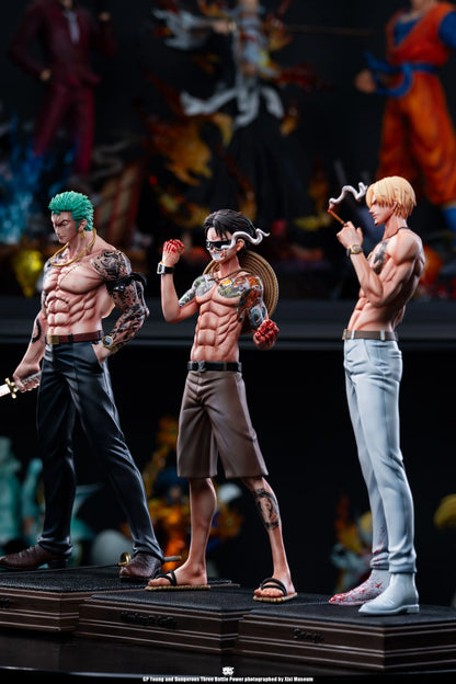 【Pre-sale】1/6 and 1/4 Scale Luffy, Sanji and Zoro-One Piece-GP Studio