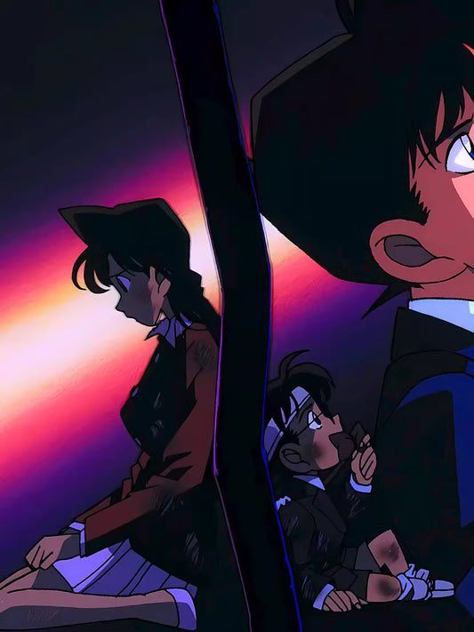 【Pre-sale】Decorative Painting of Conan, Ran Mori and Kudou Shinichi-XingKong Studio