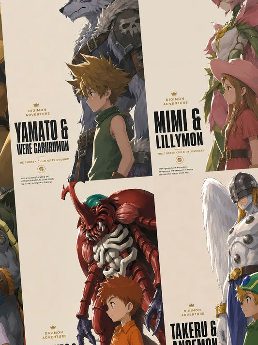 【Pre-sale】Decorative Painting of Digimons-Digimon Adventure-XingKong Studio