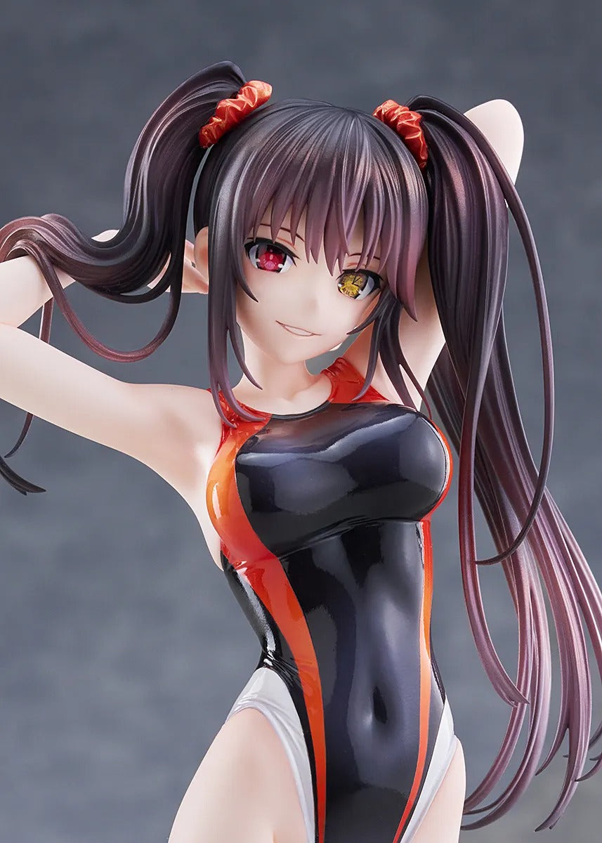 AMAKUNI - Swimsuit Silhouette Date A Live Kurumi Tokisaki Competition Swimsuit Ver. 1/7 Complete Figure (Licensed)