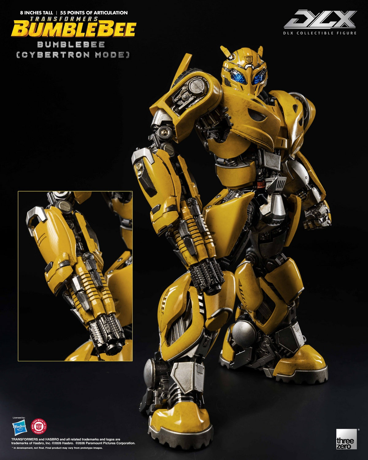 Threezero - Transformers: Bumblebee DLX Bumblebee (Cybertron Mode) 3Z10490W0 (Licensed)