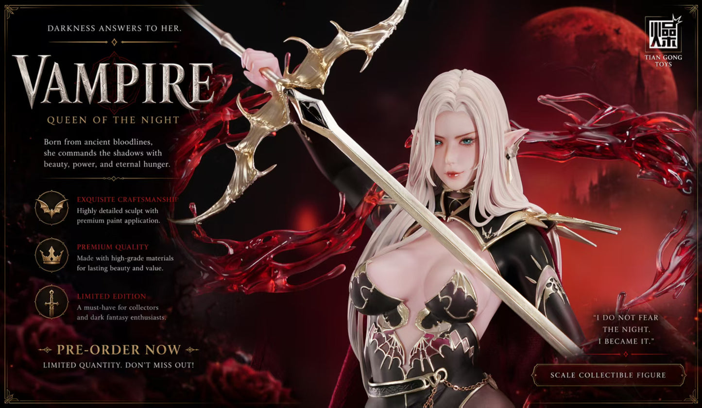 TGZW Studio - VAMPIRE QUEEN OF THE NIGHT Statue (Licensed)