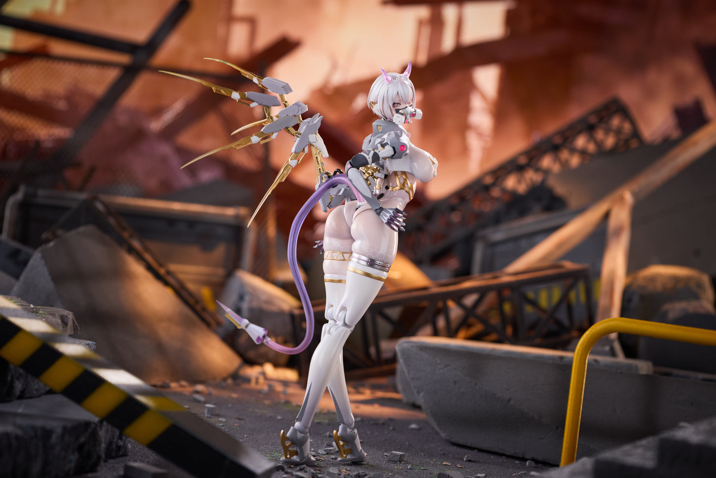Otherwhere - GALACTIC Series – Neon Reika Wing 1/12 Scale Action Figure (Licensed)