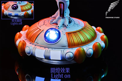 【Pre-sale】1/2 Scale Fourth Form Frieza with LED-Dragon Ball-Freewing Studio