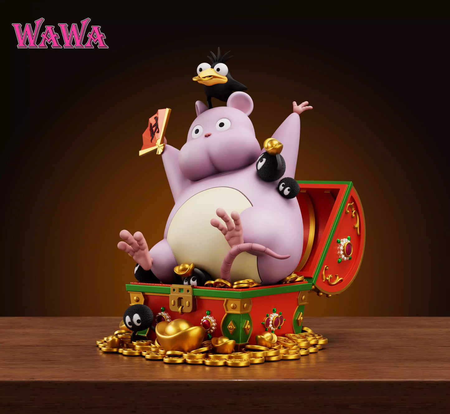 【Pre-sale】Wealth Attraction Boh-wawa Studio