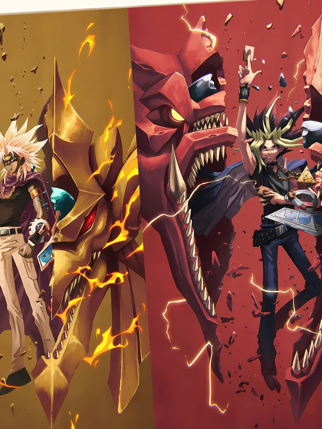 【Pre-sale】Decorative Painting of Three Main Characters-Yu-Gi-Oh! Duel Monsters-XingKong Studio