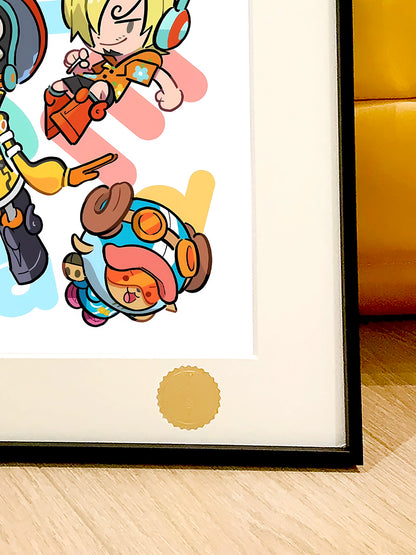 【Pre-sale】Decorative Painting of Q Version Characters OP-XingKong Studio