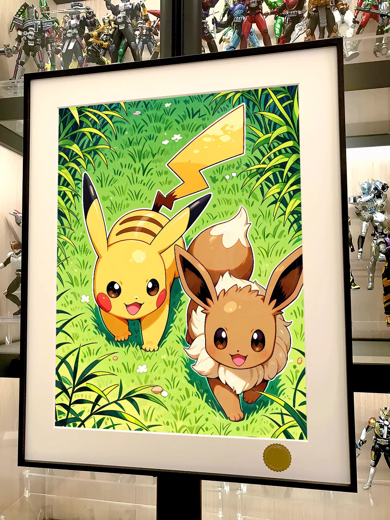 【Pre-sale】Decorative Painting of Pikachu and Eevee-XingKong Studio