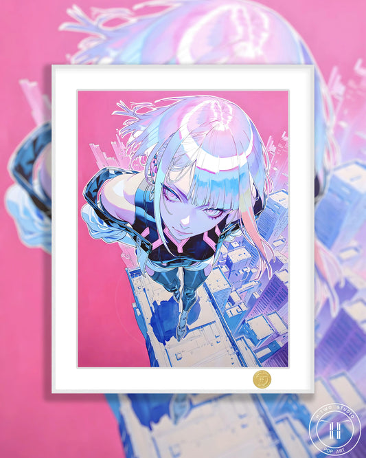 【Pre-sale】Decorative Painting of Pink Lucy-H2 Studio