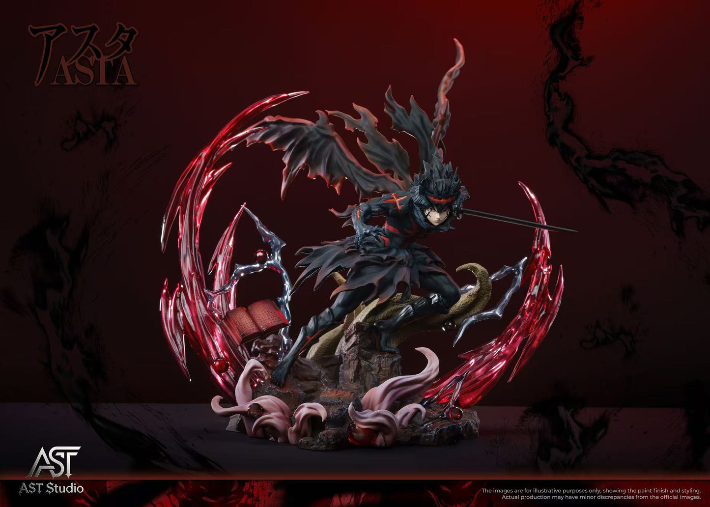 AST Studio - Asta Full Demon Form Black Clover 1/6 Scale Statue(GK)