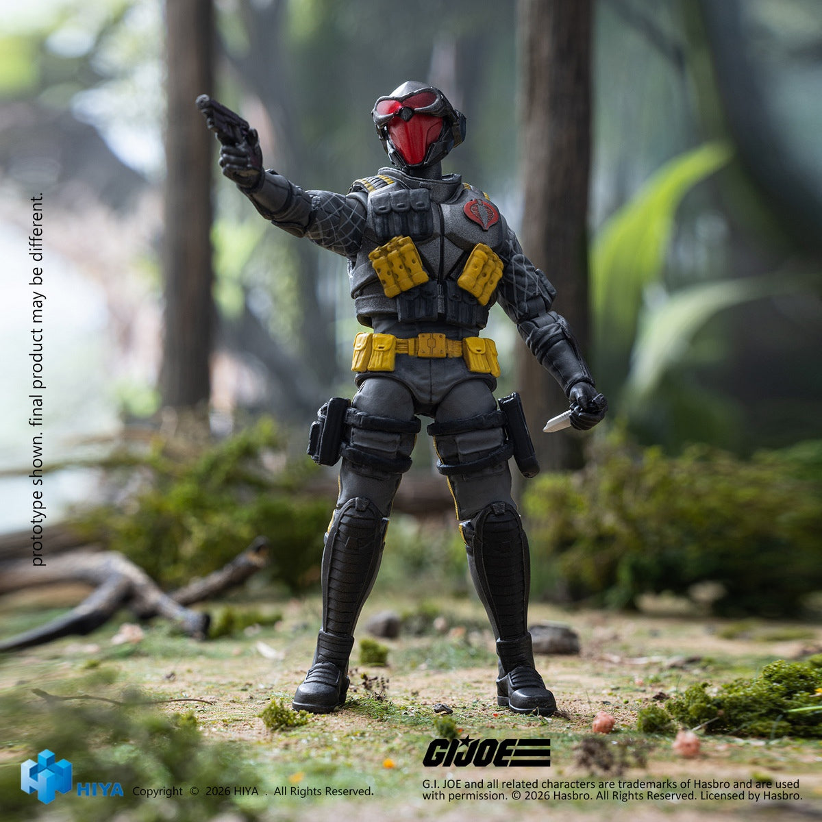 Hiya Toys - EXQUISITE MINI Series G.I. Joe Cobra Viper (Python Patrol Ver.) 1/18 Scale Action Figure EMG0459 (Licensed)