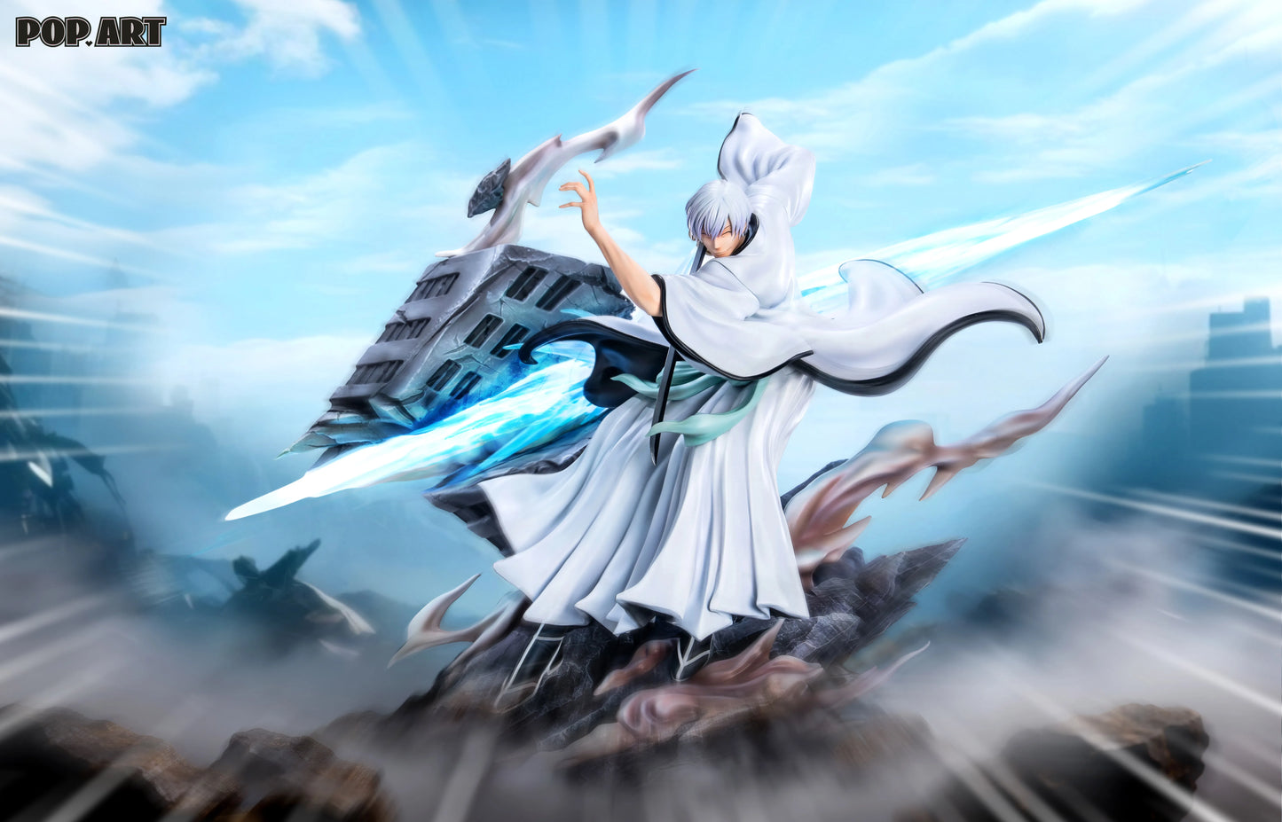 【Pre-sale】1/6 Scale Kamishini no Yari Ichimaru Gin-Bleach-POP.ART Studio