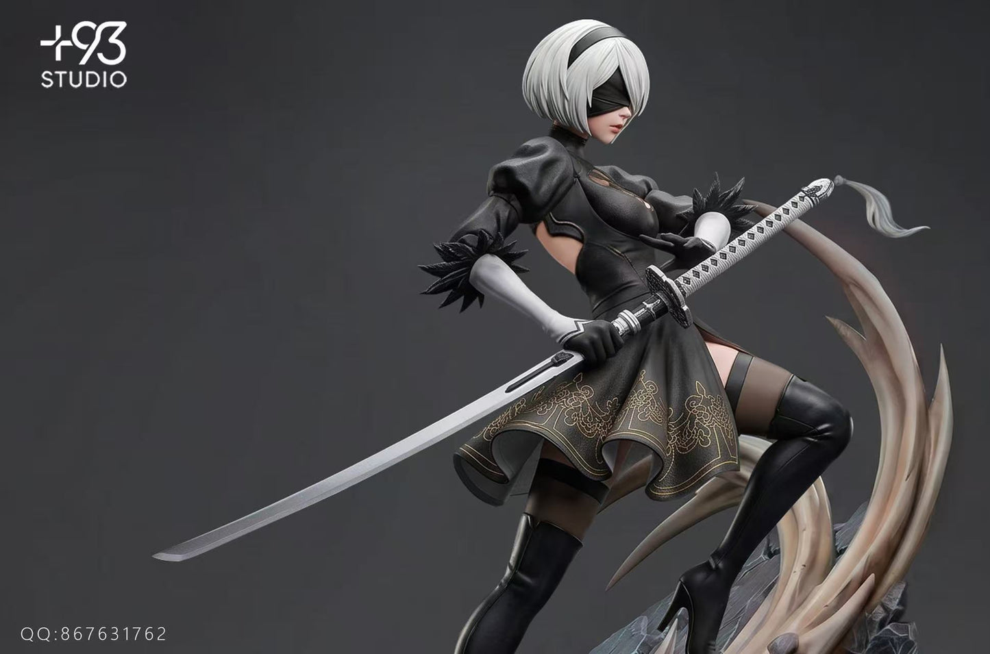 XIX·III Studio - YoRHa No. 2 Type B Attack NieR:Automata  1/6 & 1/4 Scale Statue(GK)