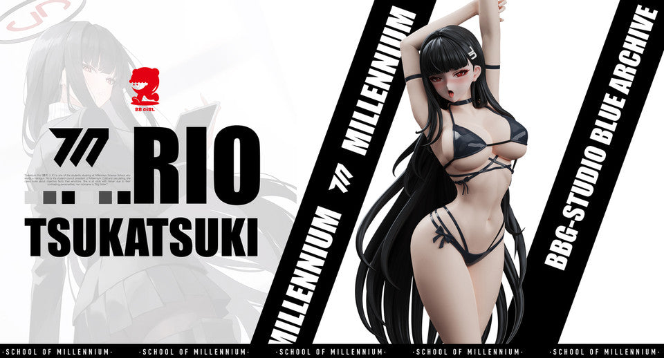 【Pre-sale】1/6 Scale Tsukatsuki Rio-Blue Archive-BB Girl Studio