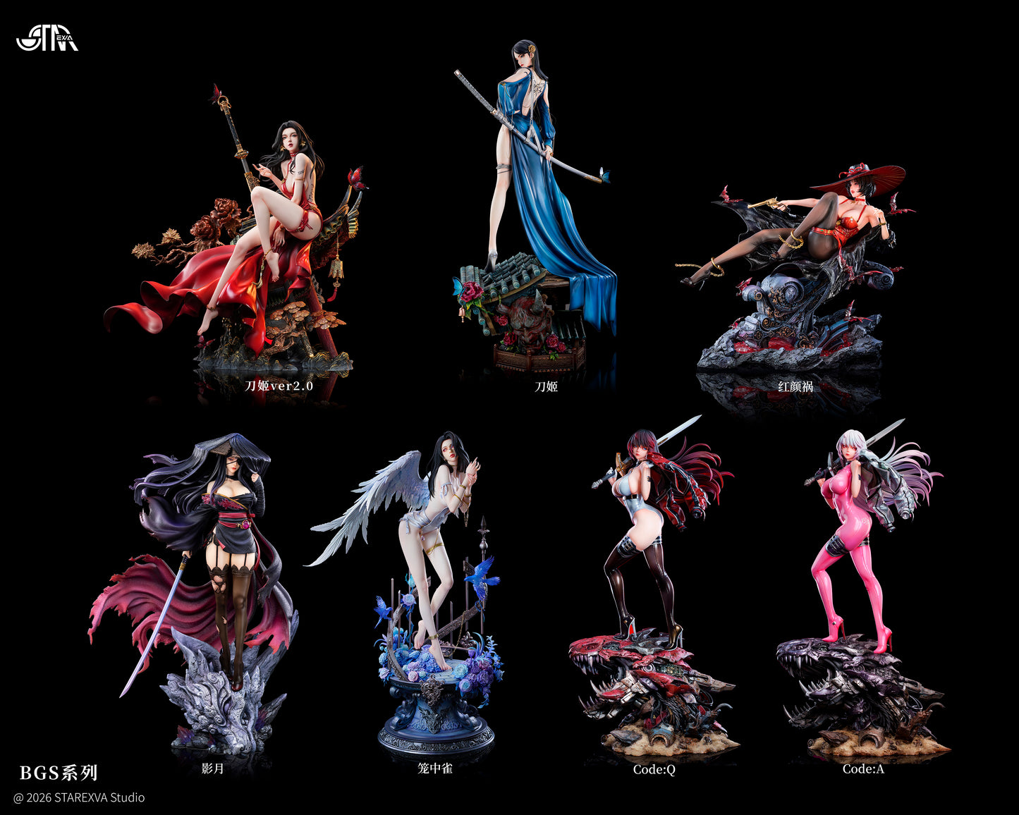 【Pre-sale】1/4 Scale BGS Series Blade Girl Ver.2-STAREXVA Studio