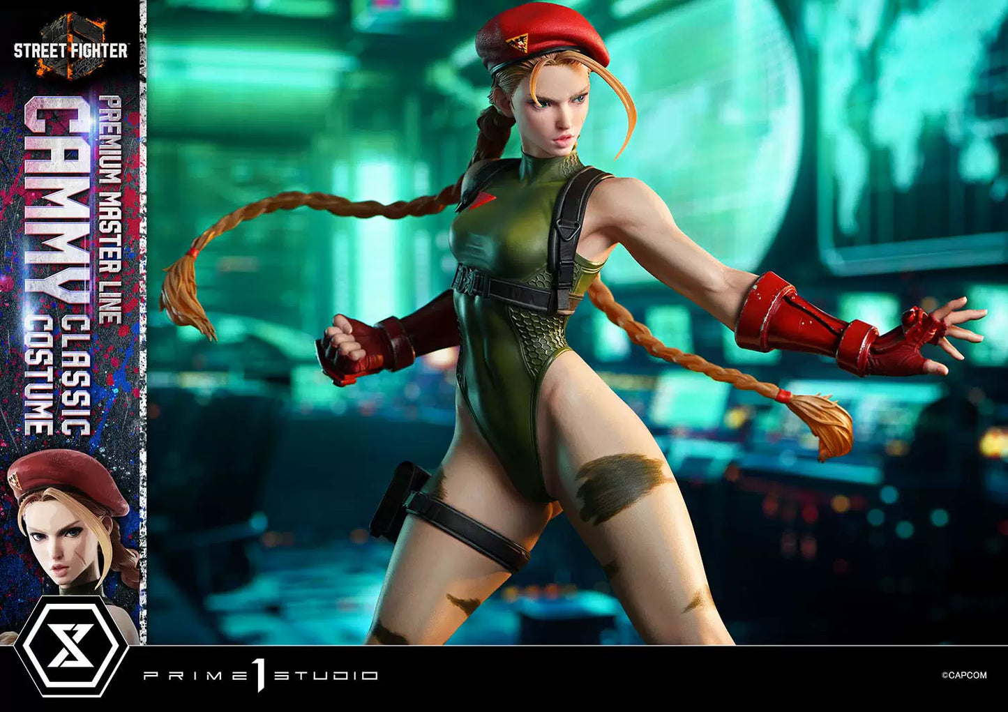 【Pre-sale】1/4 Scale Cammy Classic Costume with LED-Street Fighter 6-Prime 1 Studio