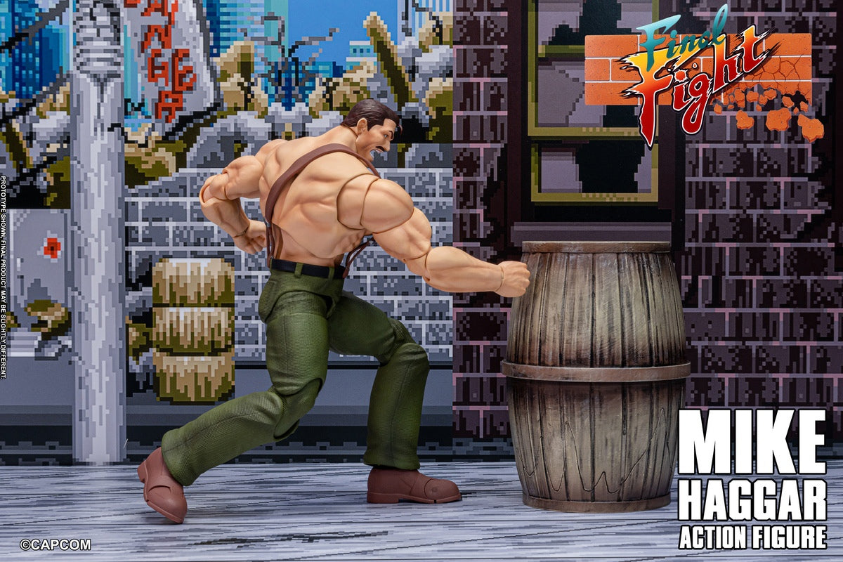 Storm Toys - MIKE HAGGAR - FINAL FIGHT ACTION FIGURE CAFF01 (Licensed)