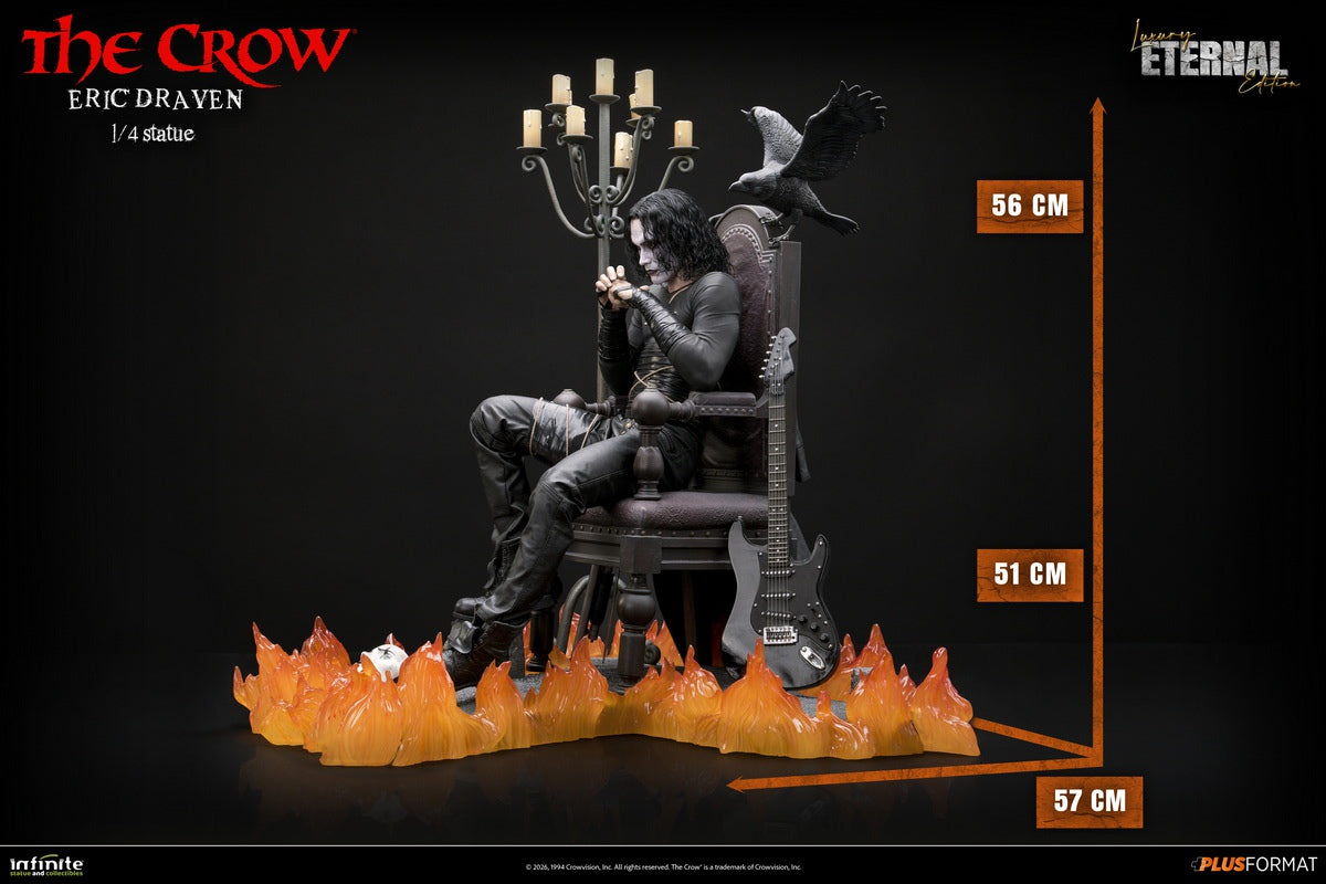 Infinite Statue - The Crow Eric Draven 1/4 Scale Statue (Licensed)