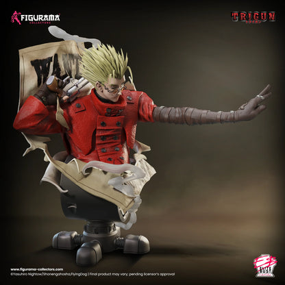 【Pre-sale】1/4 Scale Bust of Trigun-Figurama Studio