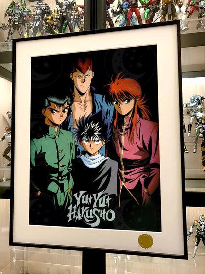 【Pre-sale】Decorative Painting of Yuusuke Urameshi, Kurama, Hiei and Kuwabara‌-XingKong Studio