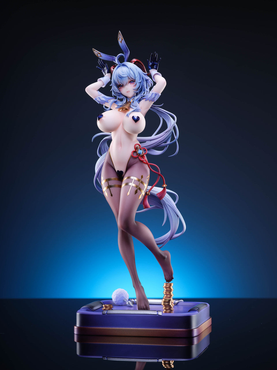 【Pre-sale】1/7 and 1/4 Scale Bunny Ganyu-Genshin Impact-Genius Bee Studio