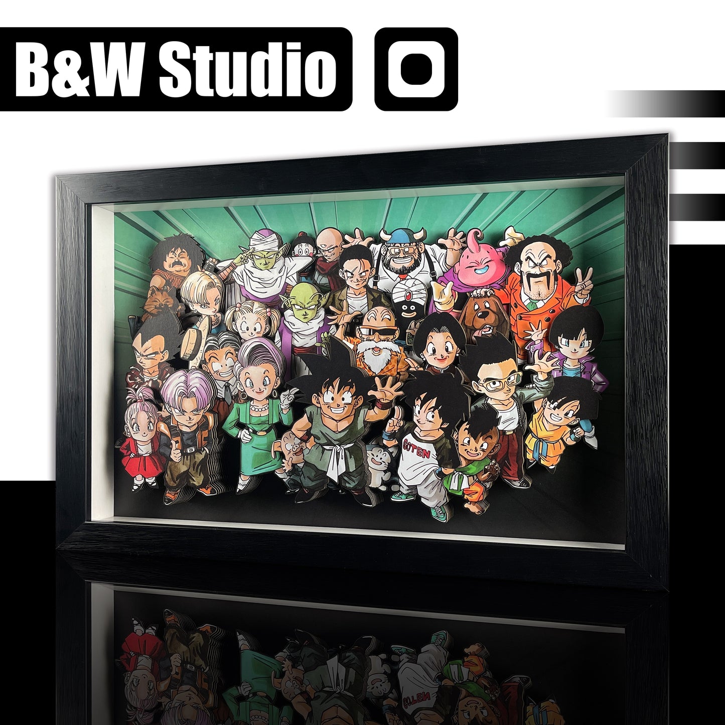 【Pre-sale】KKNM-005 Decorative Painting of Ending-Black and White Studio